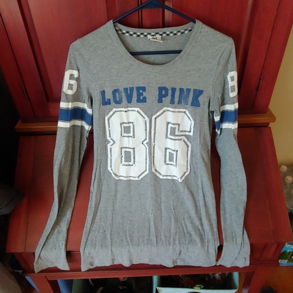 PINK foot ball T